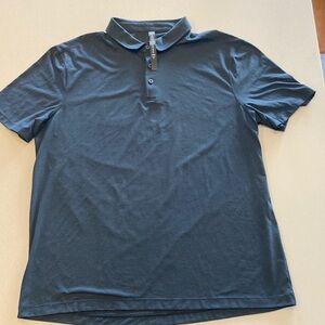 Lululemon Evolution Short-Sleeve Polo Shirt XXL - Navy Blue